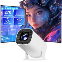 Salange 4K Android11 Portable Projector 8000 Lumens WiFi6 BT5.0 HiFi Speaker 720P Beam HD 1080P Movie P30Pro PK HY300 Ultra/Pro+
