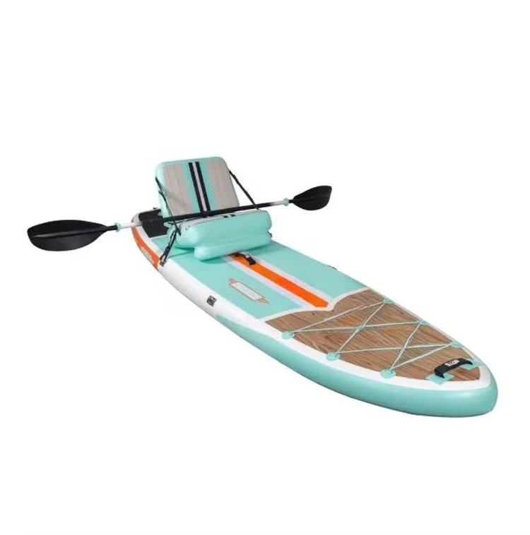 FY Inflatable Stand Up Paddle SUP Board With Travel Backpack, Outdoor Water Surfing Board