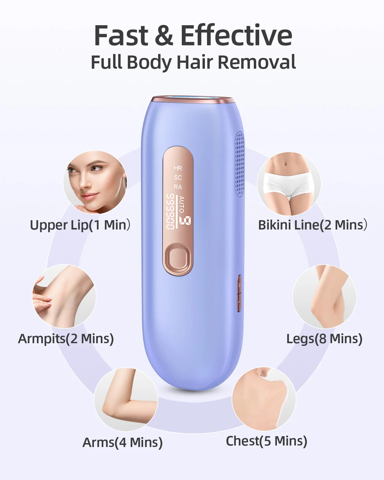 레이저 제모 999999 + 4주 안에 몸과 얼굴에 안전한 모발 감소 효과를 지속적으로 제공하는 IPL 장치 플래시