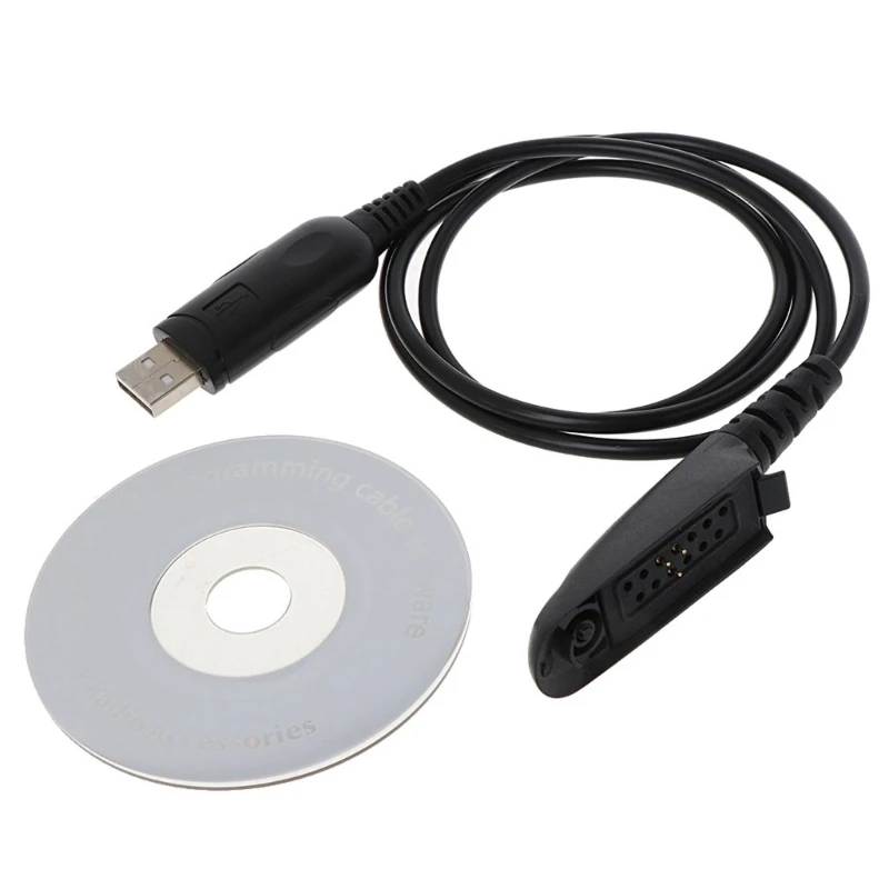 

USB Programming Cable For . Walkie Talkie Radio GP340 GP380 GP328 HT1250 Drop Shipping