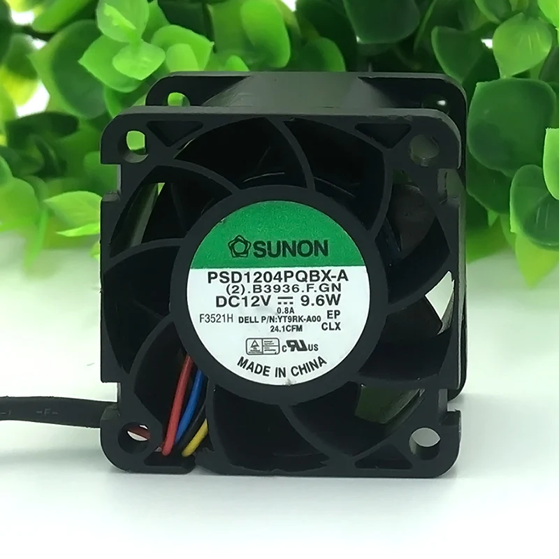 

New original 4028 4cm PSD1204PQBX-A DC12V 9.6W 0.8A server high air volume cooling fan