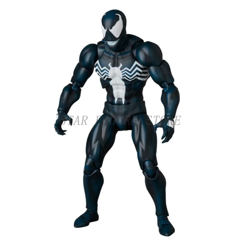 MAFEX Venom Action Figure Maf No.088 Marvel Amazing Spider-man Figurine Model COMIC Black Spiderman Movable Figures Toys Gifts