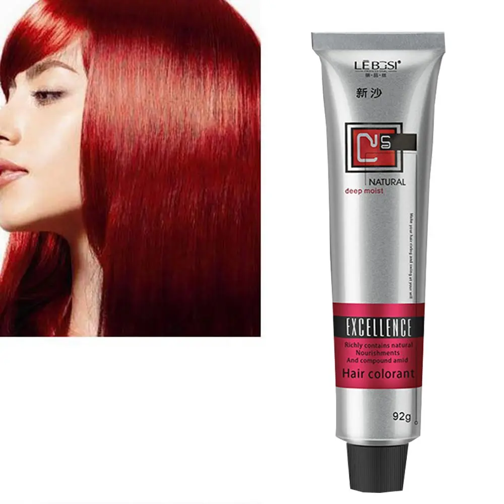 Semi Permanent Hair Dye Tint Hair Coloring Cream 92ML 6Colors Hair Care Styling Tools For Women/Men