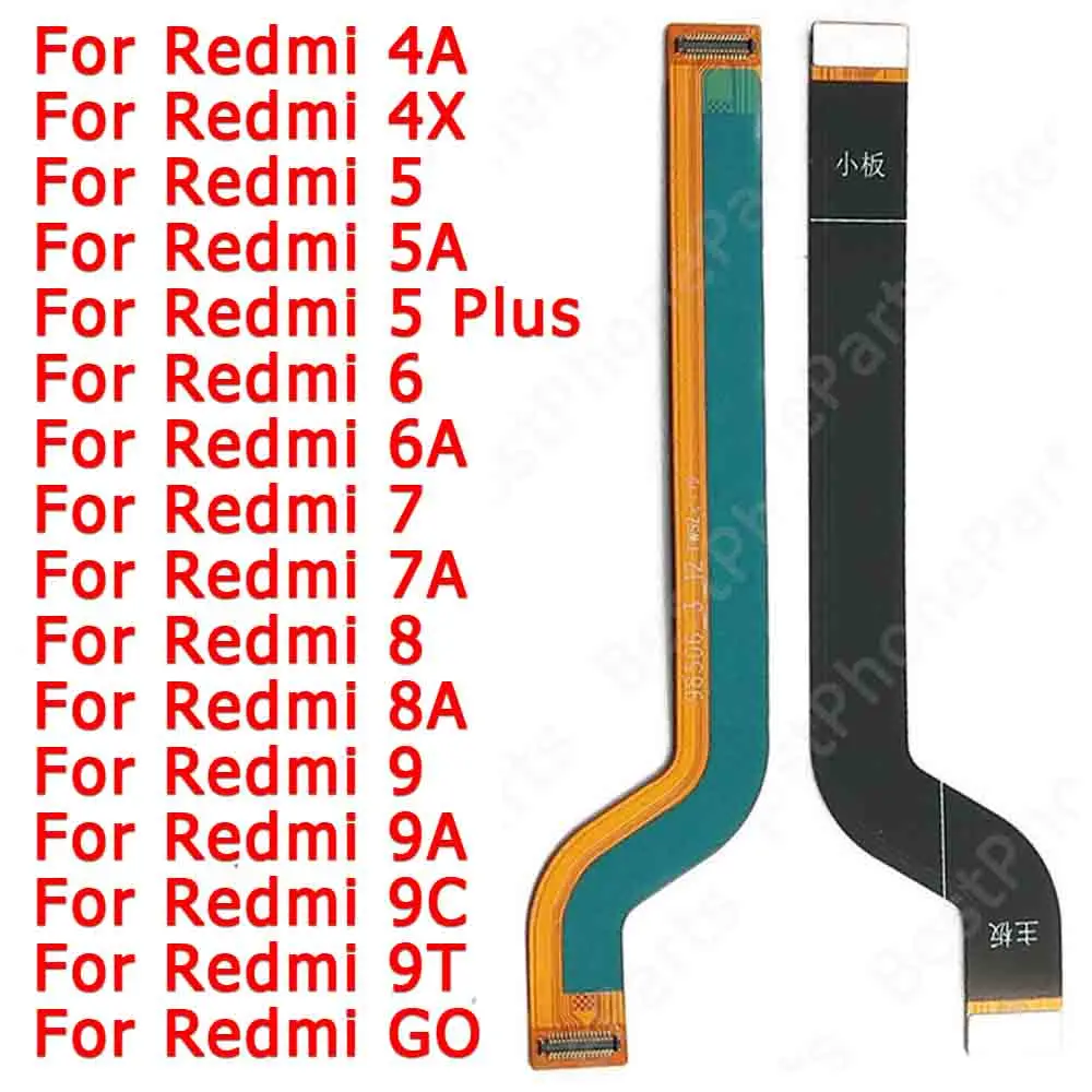 For Xiaomi Redmi 7 7A 8 8A 9 9A 9C 9T GO 4A 4X 5 Plus 5A 6 6A Connector PCB Dock Socket Motherboard Main Board Flex Cable