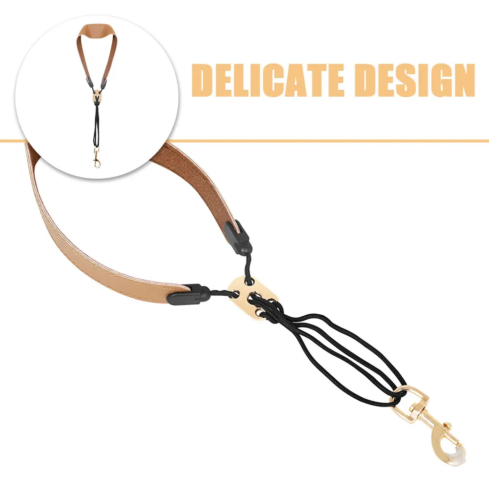 

Saxophone Strap Neck Strip Alto for Accessories Adjustable Climbing Rope Belt Student