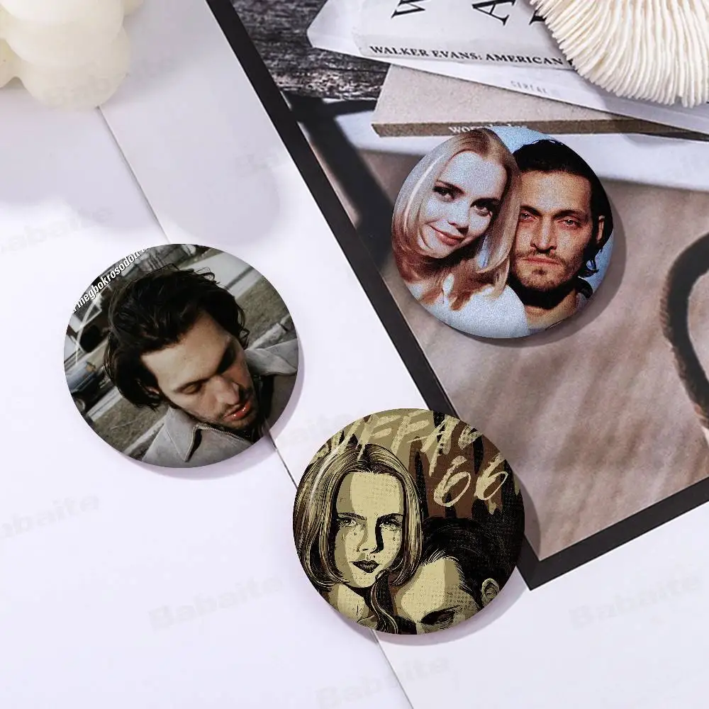 Buffalo 66 Classic Movie 58mm Handmade Brooch Cartoon Cosplay Badge On Backpack Jewelry Accessories Gifts