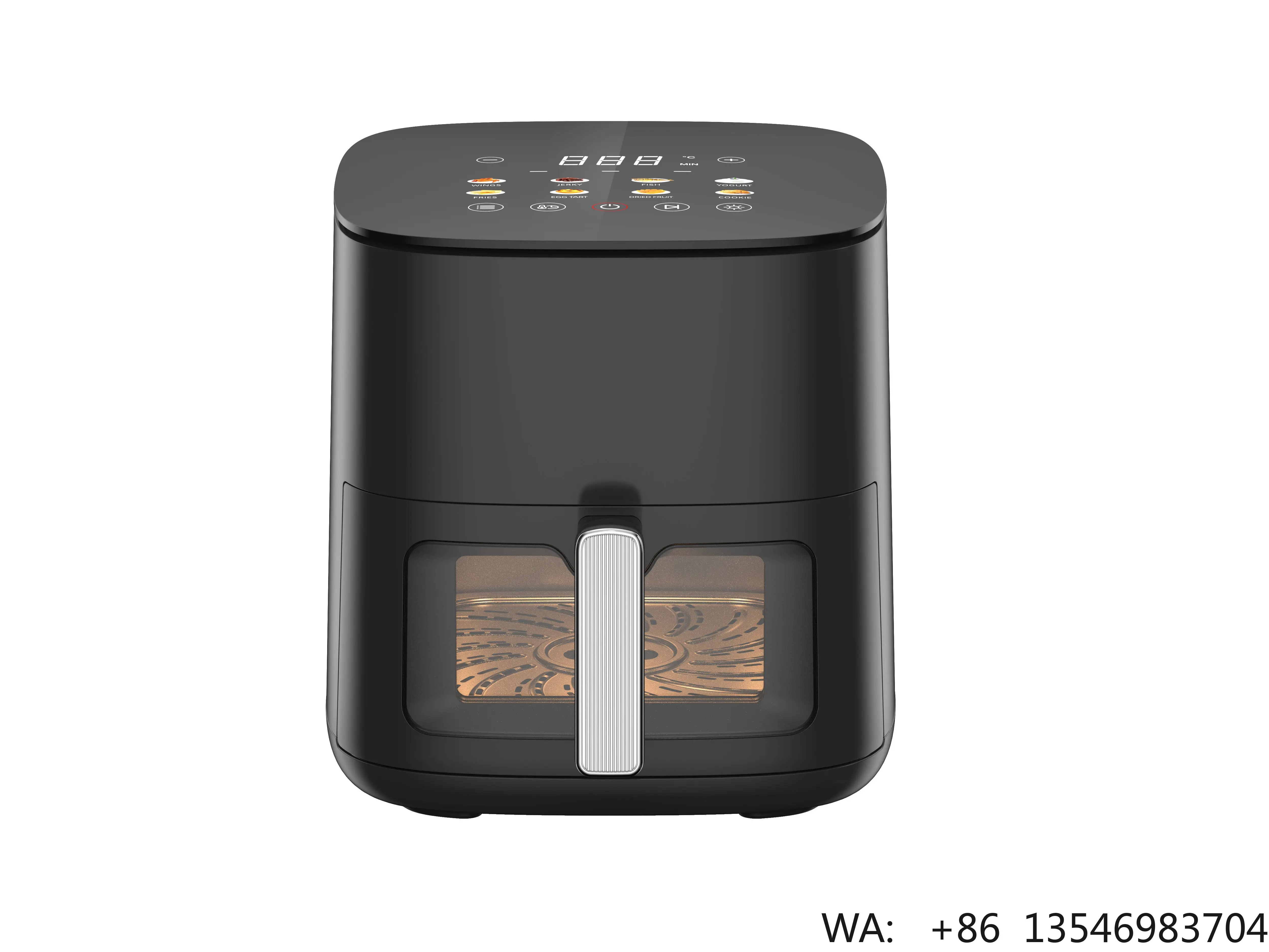 2025 3L 5L 7L Large Capacity Air Fryer  Smart Home Appliances Commercial Intelligent Touch Control  air Quality Appliances Oven view 4