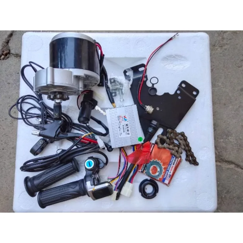 

YFF 250W-350W Brushed Gear Motor Conversion Kit 24V/36V for E-Bike, Cargo Trike, Mountain Bike & DIY Commuter Upgrades