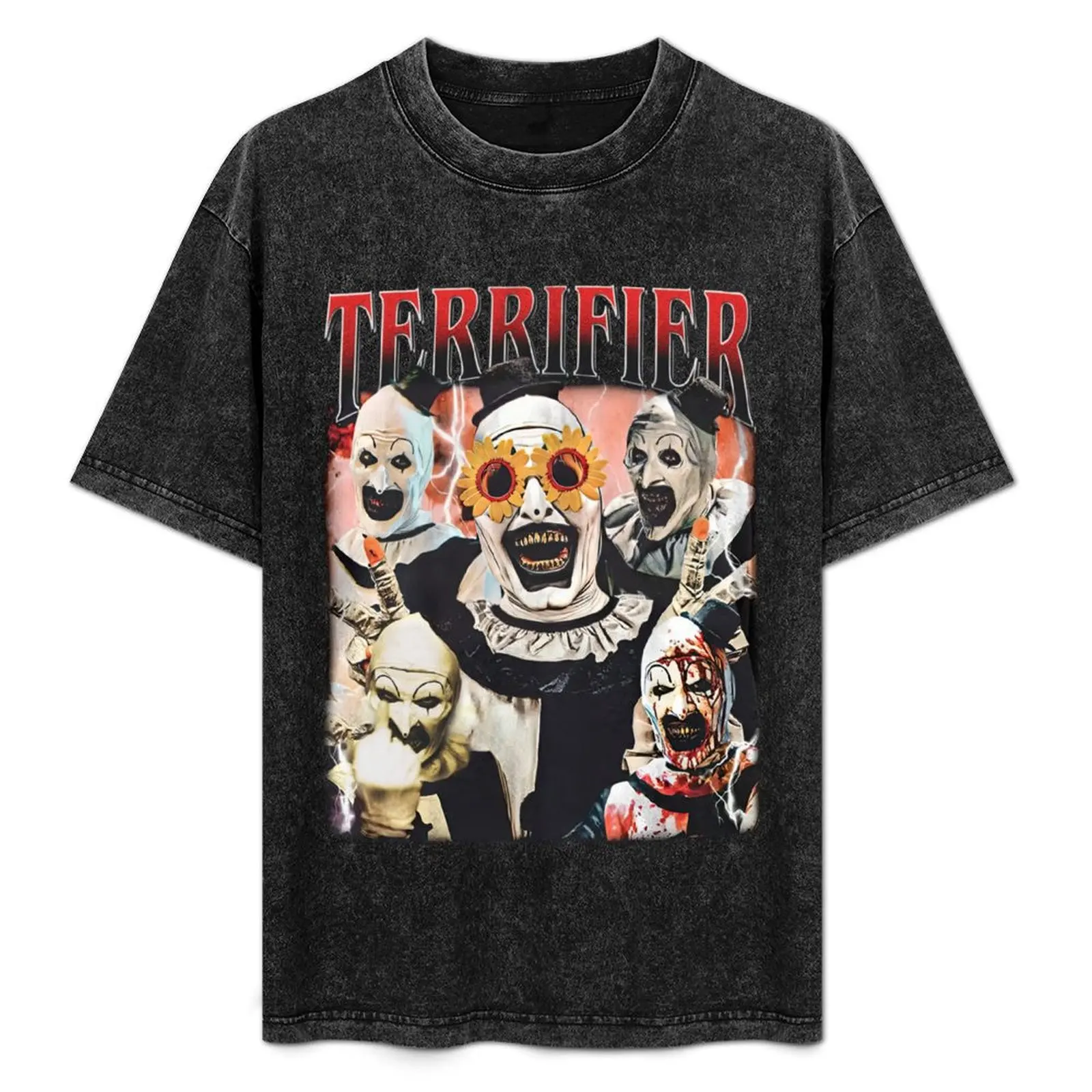 T-shirt vintage Terrifer édition limitée, tee-shirt décontracté pour Thanksgiving