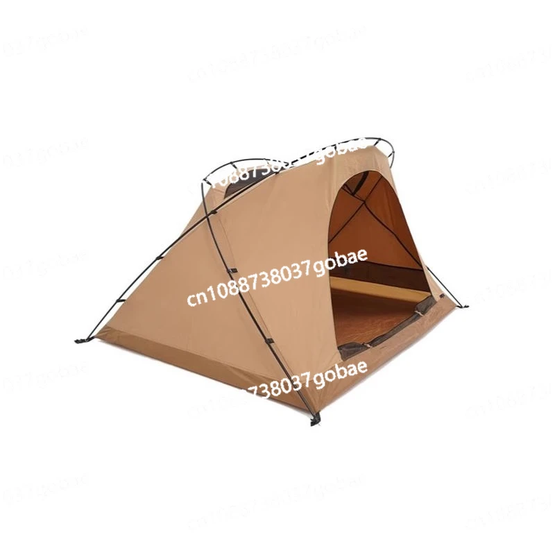 

Double Conch Tent Outdoor Camping Lightweight Hiking Shelter Base Marching Tent