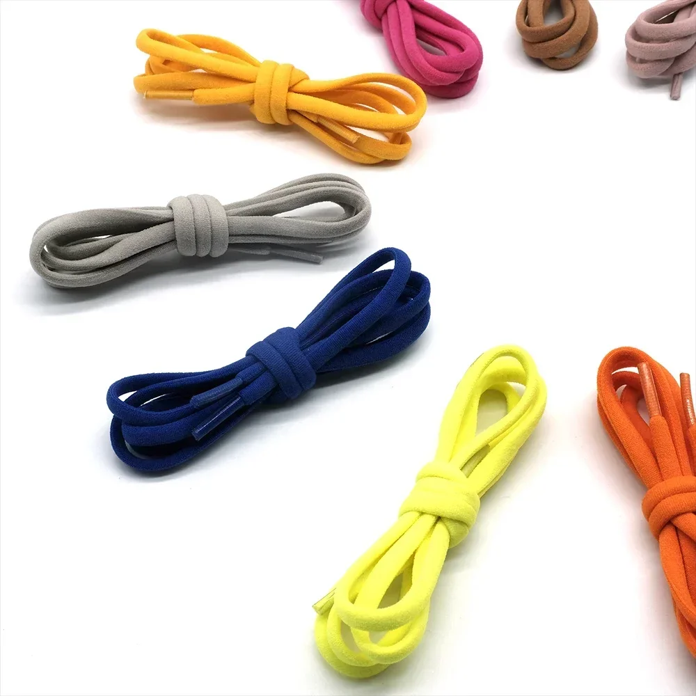 Elastic No Tie Shoelaces Semicircle Shoe Laces for Kids and Adult Sneakers Shoelace Quick and Easy Slip on For Sneakers Shoelace