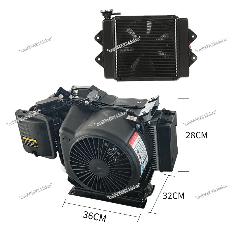Water-cooled Intelligent Frequency Conversion, Battery Life Extender Generator 48v60v72v Electric Three-wheel Four-wheel