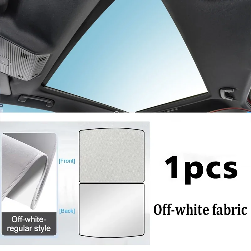 For Polestar 3 Accessories P519 2024 2025 2026 Sunroof Sunshades Electrostatic Adsorption Heat Insulation Skylight Roof Curtain image 3