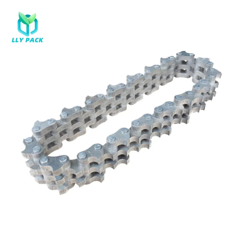 LLY PACK Large Chain/ Middle Chain/ Small Chain Tooth Chain for Pneumatic Electric Waste Stripper Cardboard Stripping Machine