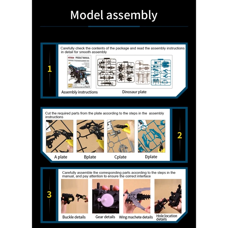 Elektrische Tyrannosaurus assembleren speelgoed dinosaurus handwerk bouwsteen speelgoed zal bewegen mechanische dinosaurus cadeau voor kinderen