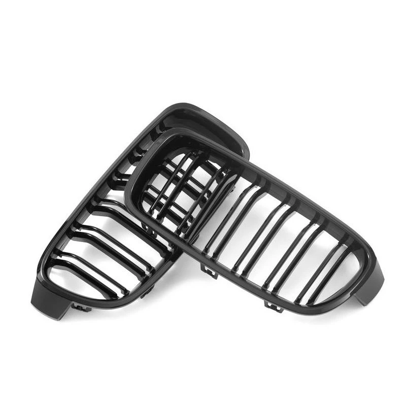 Für BMW 2012-2018 3er Serie F30 F31 F35 Vorderer Doppellinien-Kühlergrill Ersatz-Renngrill Auto-Kühlergrill Zubehör