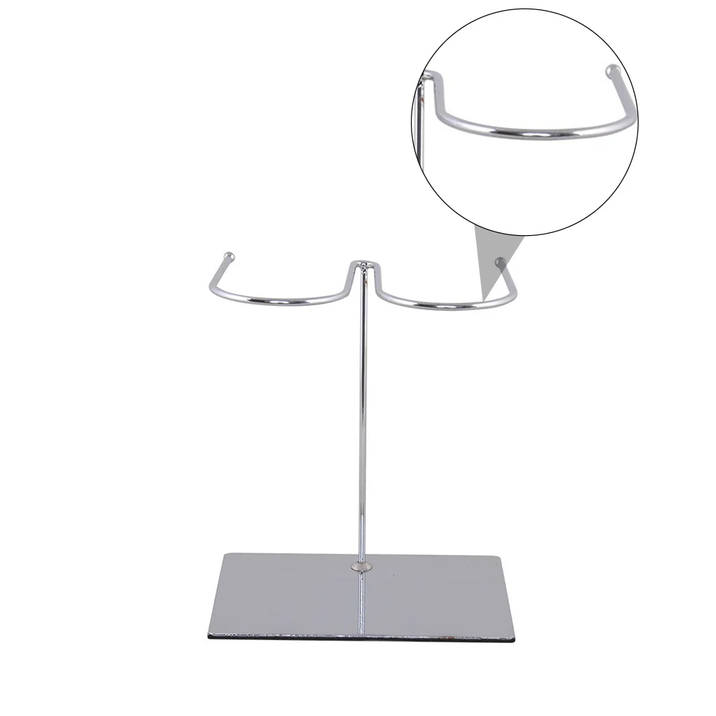 

Silver Boots Display Rack Stainless Steel Special Support Holder Long Term Use Smooth Edges Delicate Stylish Design