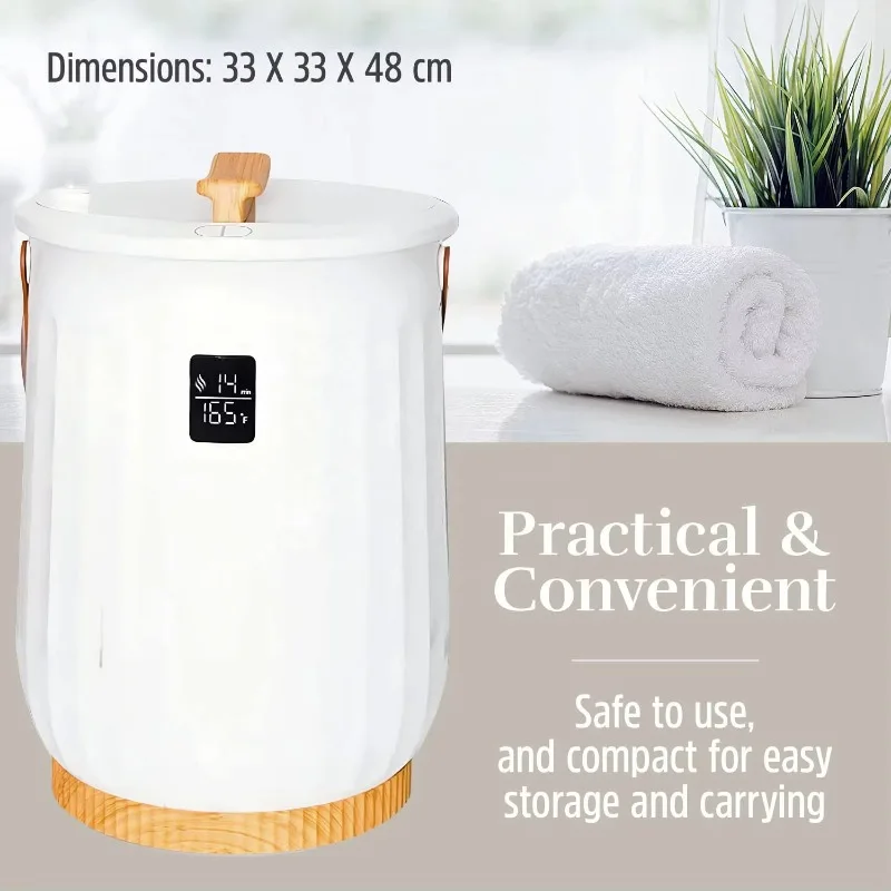 Multi-Function Adjustable Heating Time Towel Warmer Bucket Deodorization Electric Dryer for Spa Gym Salon