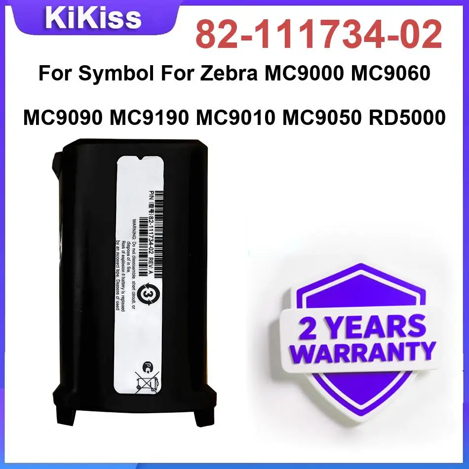 Battery 82-111734-02 For Motorola Symbol MC9000 MC9060 MC9090 MC9190 MC9100 High-Durability Batteries