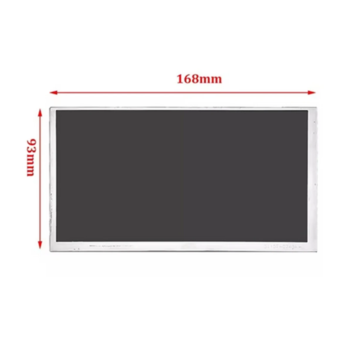 7inch LCD LA070WQ1-TD01 LA070WQ1 Screen for Opel 2012 approach 600 navi audio