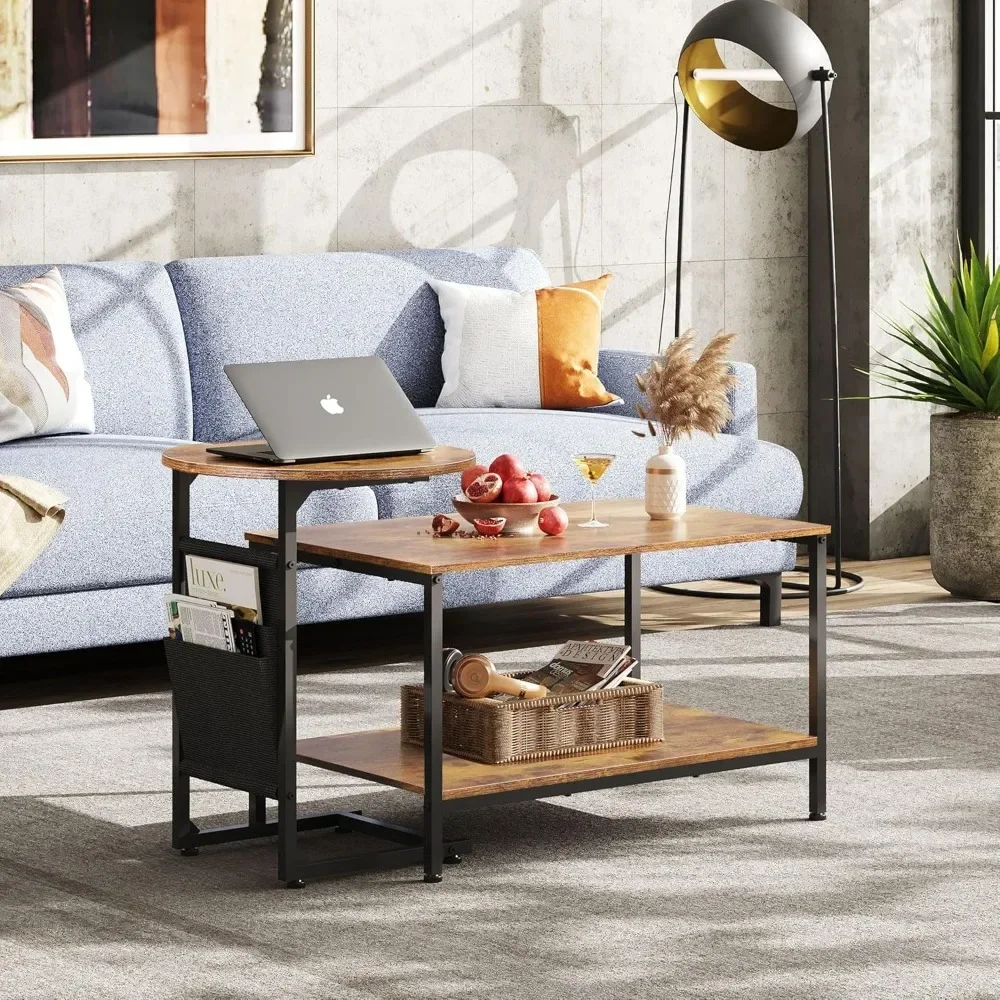 Coffee Table and End Tables Set, 31.3