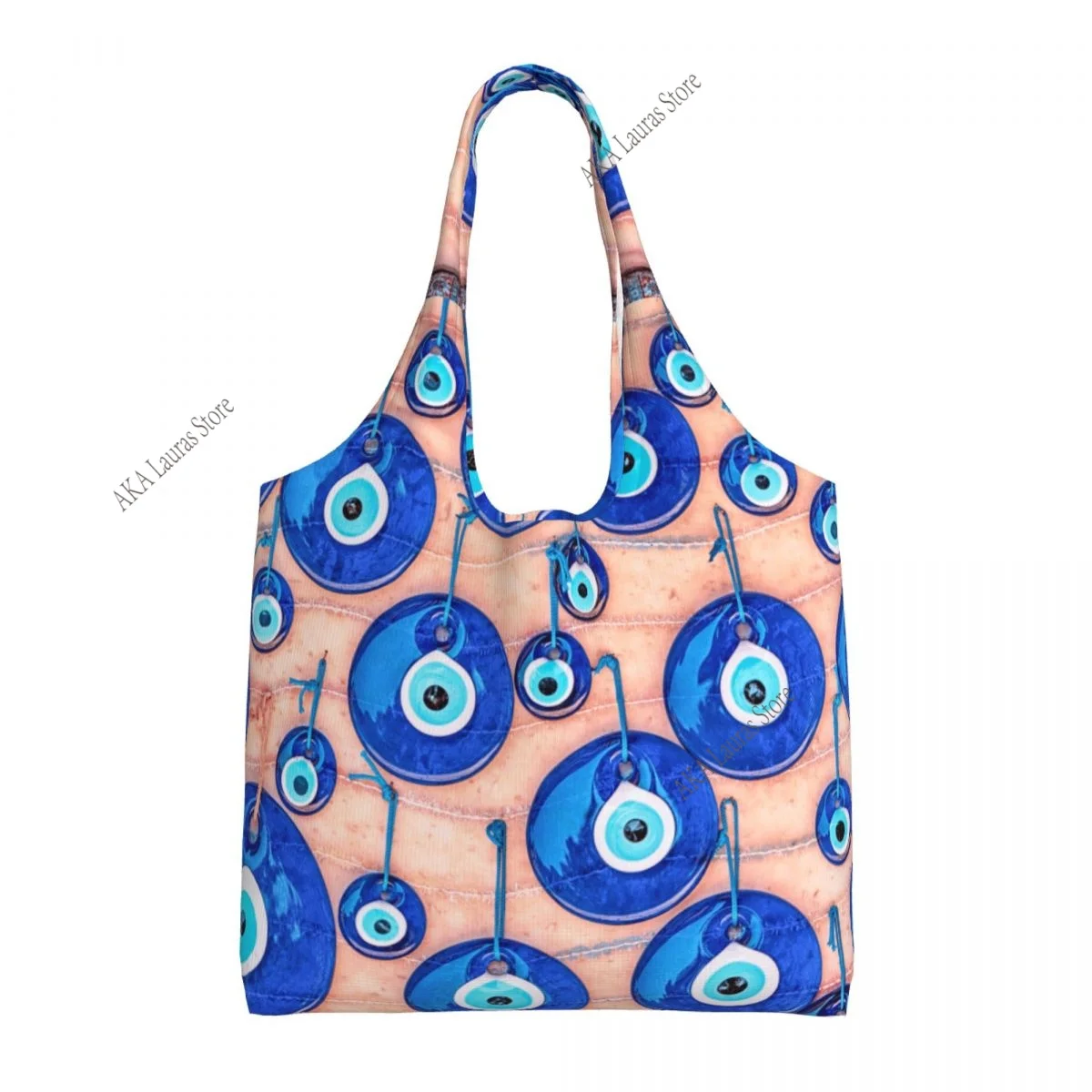 حقيبة كتف عين الشر حقيبة يد نسائية تركية حقيبة حمل حقيبة كبيرة قابلة لإعادة الاستخدام