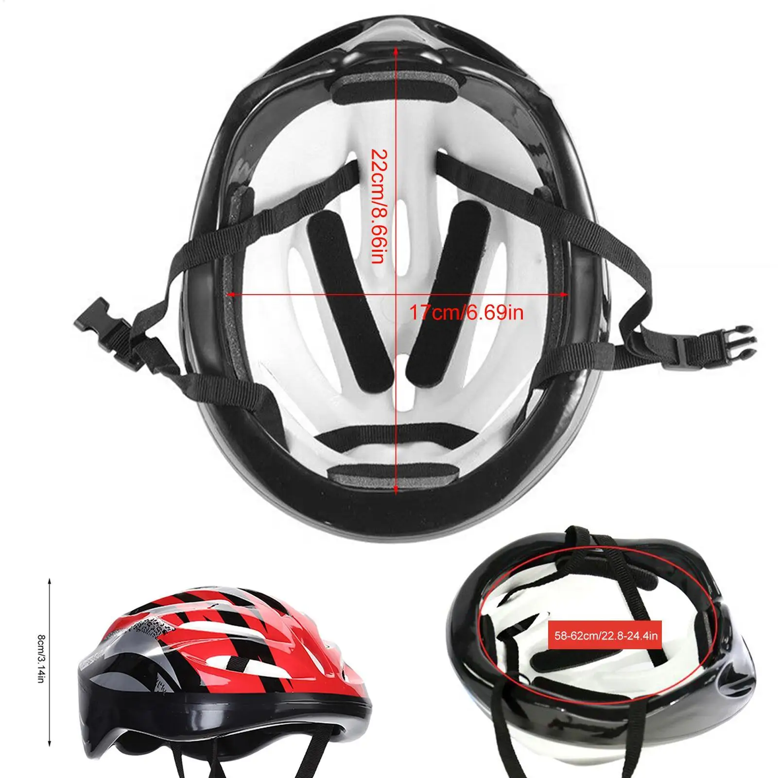 Cycling Bicycle Riding Equipment adult Bike Helmet Skateboard Skating Roller Skate Cycling Riding adult Bicycle Safety Helmet - view 3