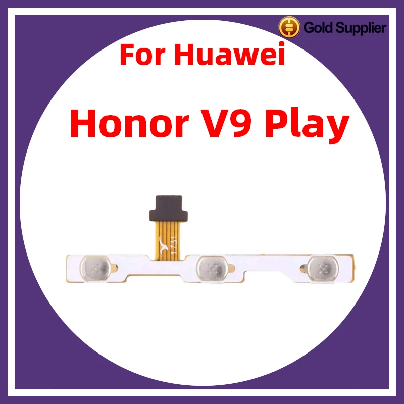 For Huawei Honor V9 Play Power ON OFF Volume Camera Key Button Switch Flex Cable Replacement