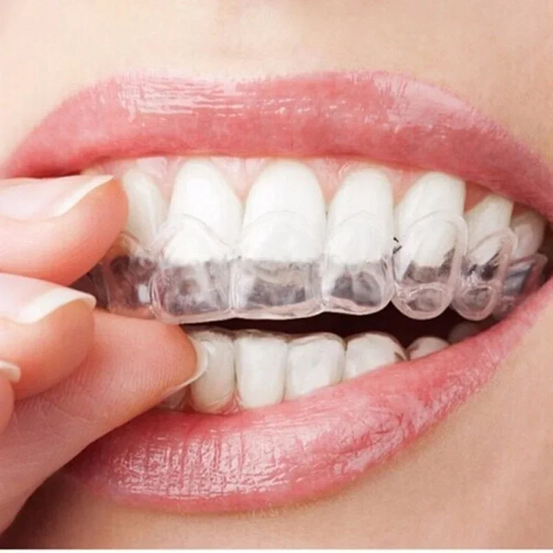 2/4pc Mouth Guard EVA Teeth Protector Night Guard Mouth Tray for Bruxism Grinding Anti-snoring Teeth Boxing Protection