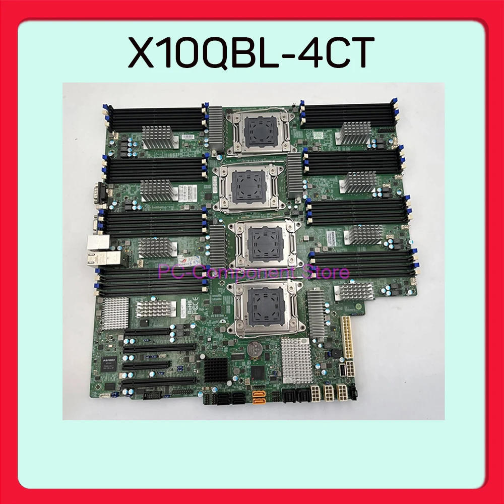 

For Supermicro Motherboard,Quad Socket R1 (LGA 2011),Support For Xeon Processor E7-8800 v4/v3, E7-4800 v4/v3 Family X10QBL-4CT