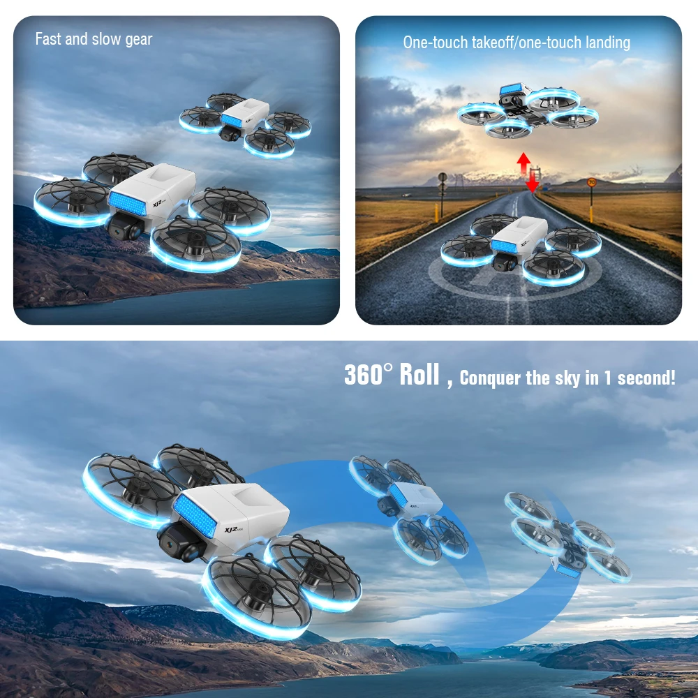 XJ2 Mini Drone 8K Professional HD Aerial Photography Remote Control Aircraft Foldable Quadcopter with Camera FPV UAV RC Toy Ne w