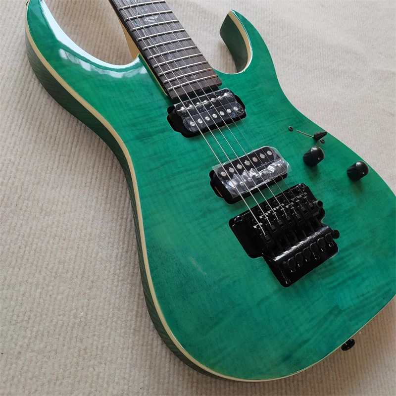 7-String Electric Guitar Upload Image Customizable Guitar for Musicians And Guitars Lovers