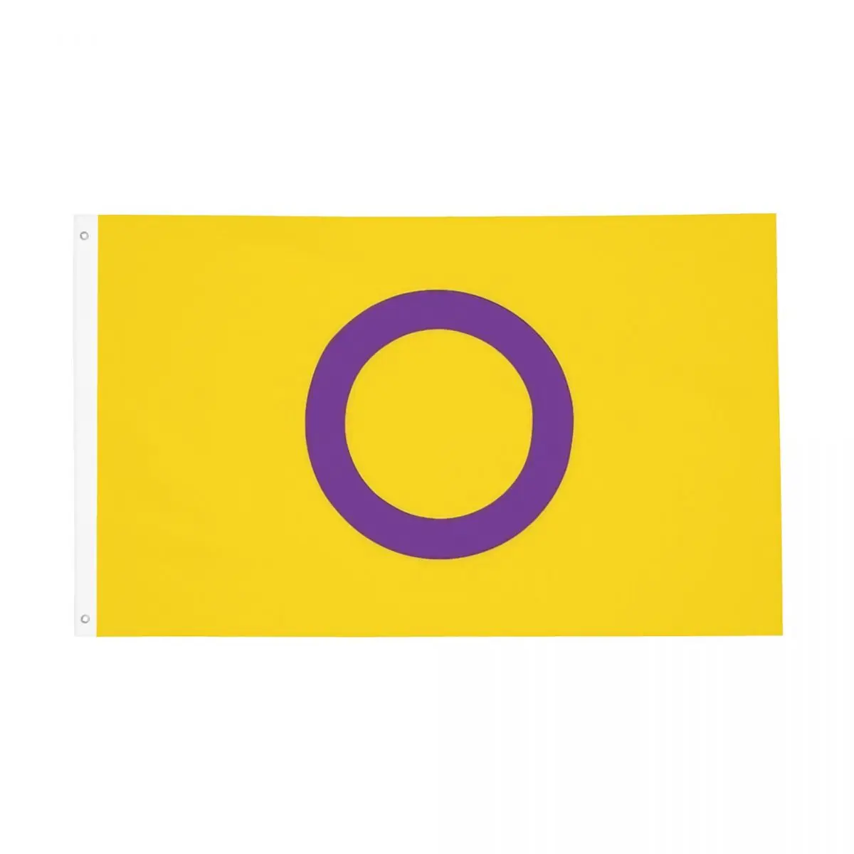 Intersex Lgbt Flag Indoor Outdoor Banner Polyester Yaoi Boy Love Decoration Double Sided 60x90 90x150cm Flags