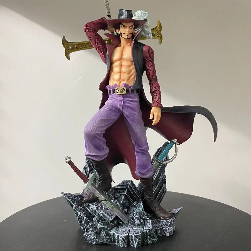 

2026 New Anime Figure Eagle eye Dracule Mihawk Top Figure Model Statue Toys Collection Ornaments Doll Gift party gift