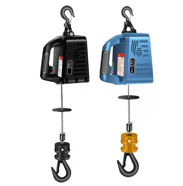 220V 500kg Portable Electric Hoist, Overhead Crane Lift for Home Garage Workshop Load Handling Production Lifting