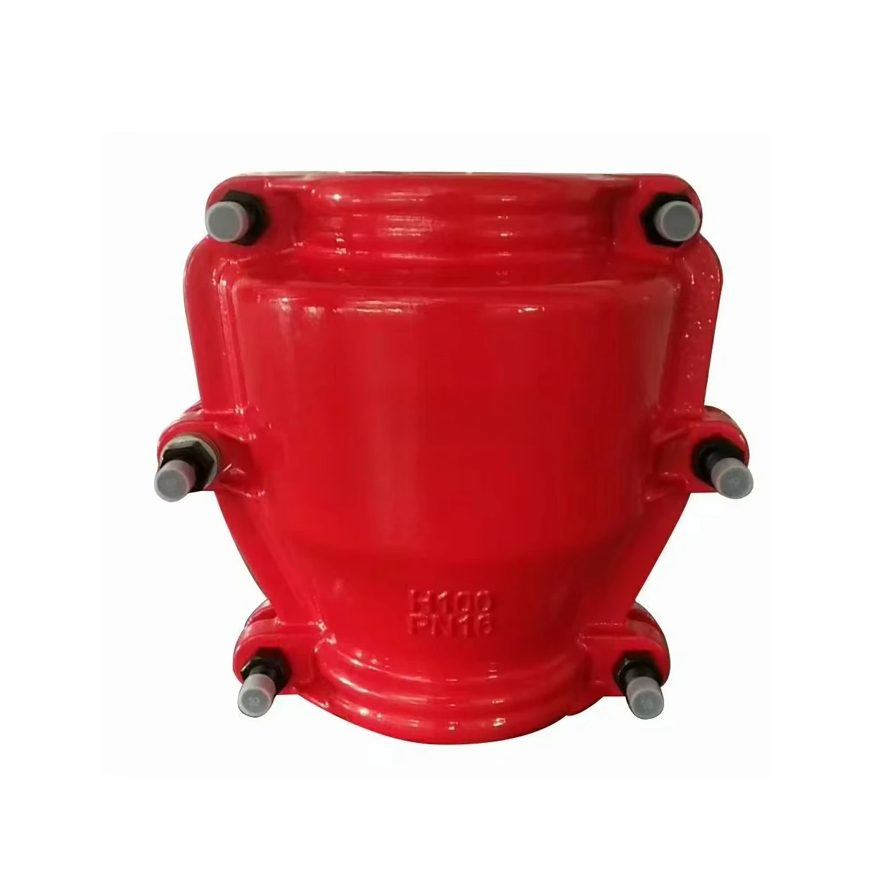 Socket Casting Polishing Surface High High Quality Ductile Iron Corrosion Resistant Chemical Resistant Pipe Repair Clamp