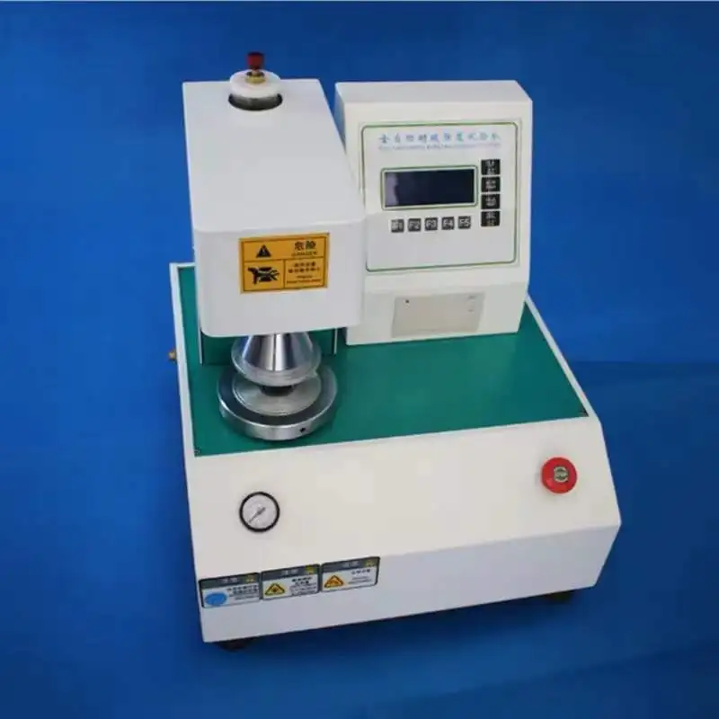 Automatic Bursting Strength Tester Paper Board Burst Test Machine Corrugated Box Bursting Strength Tester