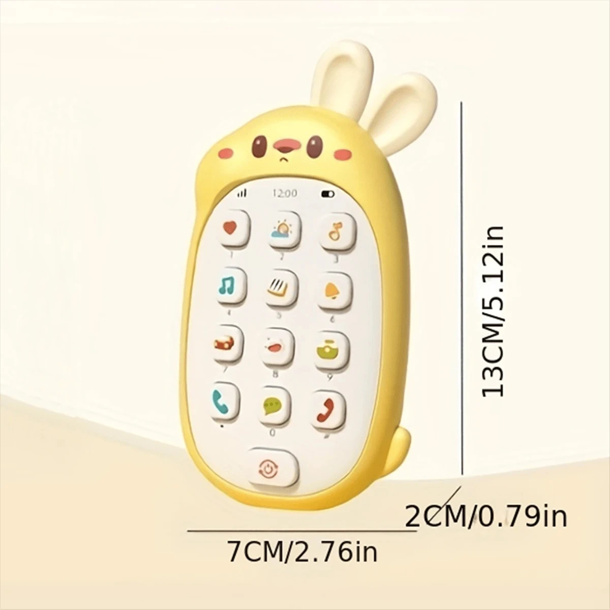 Cute Musical Learning Toy Phone For Children: Engaging, Educational Interactive Play Perfect Gift For Kids image 3
