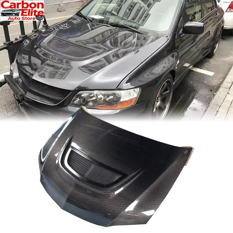 New Oem Style Carbon Fiber Engine Hood Forevo Vii Viii Ix-image