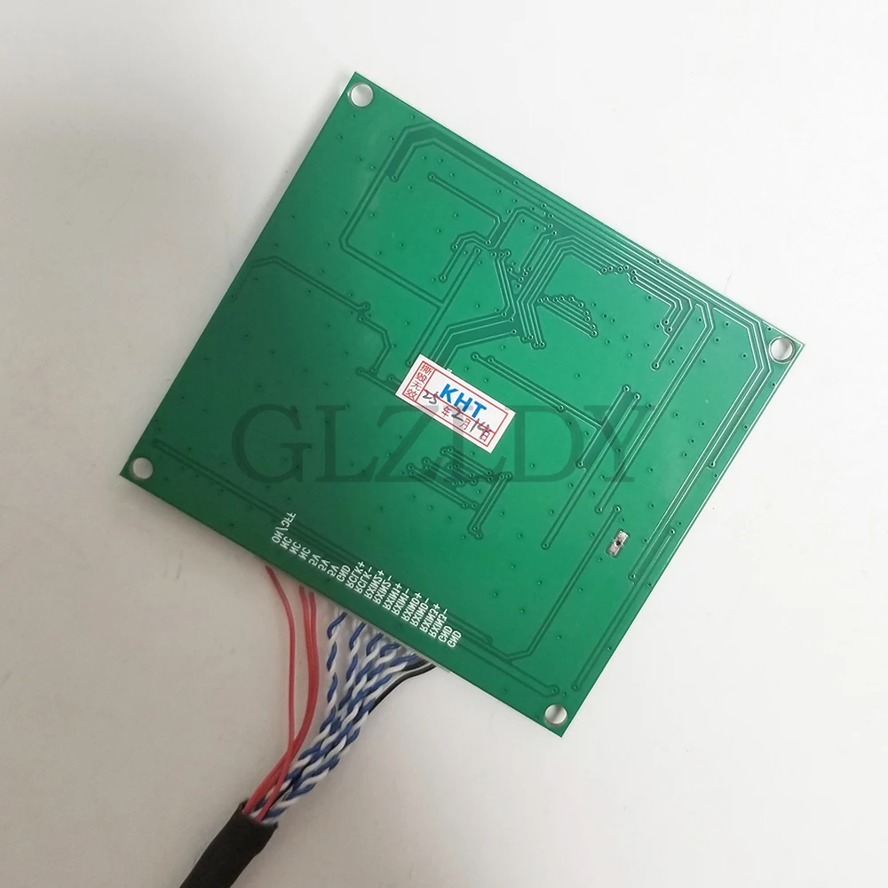 محول ل CPT CLAA101NC01CW CLAA101WK05 XN 10.1 "LCD FPC 60PIN إلى LVDS DF14-20P لوح مهايئ TCON مجلس مع سائق الإضاءة الخلفية