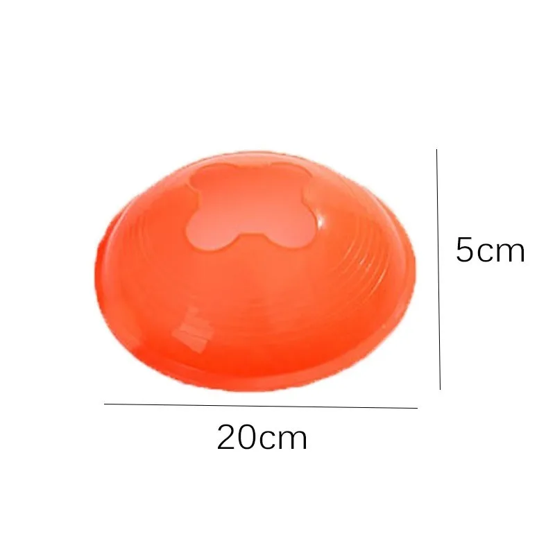 Juego de conos de disco de agilidad, conos de entrenamiento de fútbol, marcadores, accesorios de entrenamiento