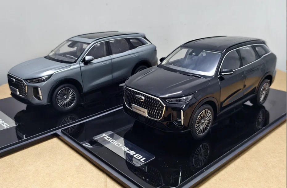 

Коллекционная модель внедорожника Chery Tiggo 8L 1:18, оригинальная заводская имитация, литая под давлением, для автолюбителей