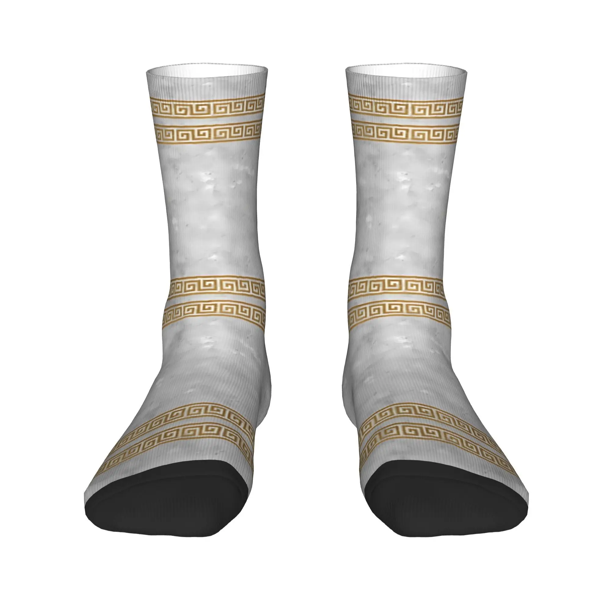 

Ancient Greece Socks Harajuku Sweat Absorbing Stockings All Season Long Socks Accessories for Unisex Gifts