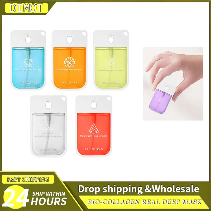 

New Hydrating Hand Spray Multi-Flavor Cleanses Your Hands Mist Hydrating Hand Travel Size hand santitizer For Adults And Kids