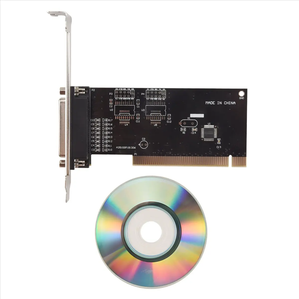 L77A Pci Expansion Card Adapter 25Pin Parallel Lpt Pci To Parallel Db25 Printer Port Controller Card