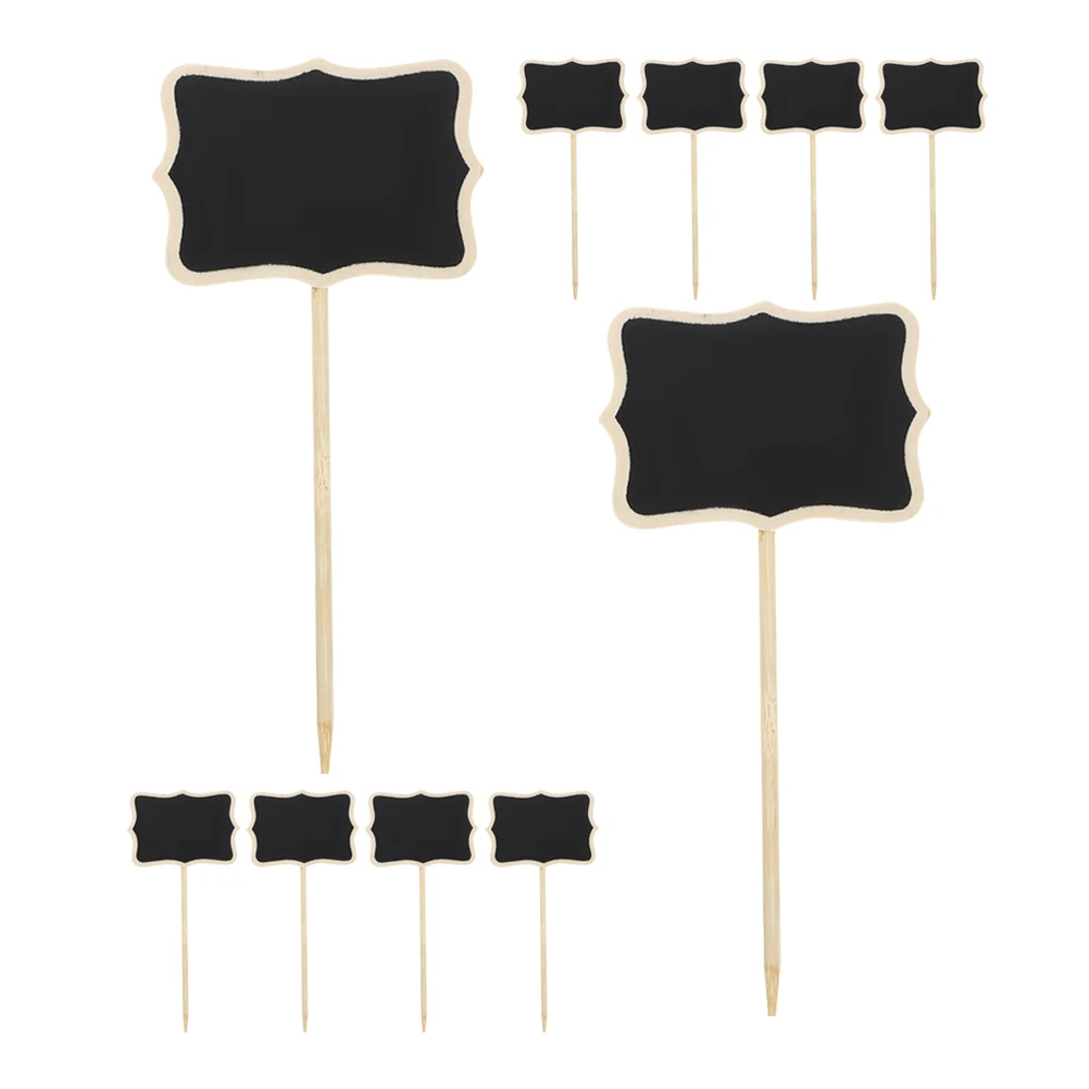 

20pcs Mini Signs Small Chalkboard Sign For Food Buffet Labels Table Party Decorations Garden Plant Signs Reusable