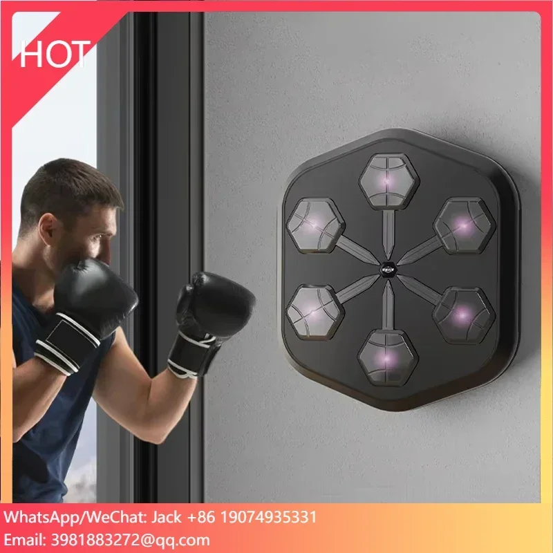 Smart Bluetooth Music Boxing Machine Training Punch Kick Wall Mounted Boxing Game Intelligent Boxing Target