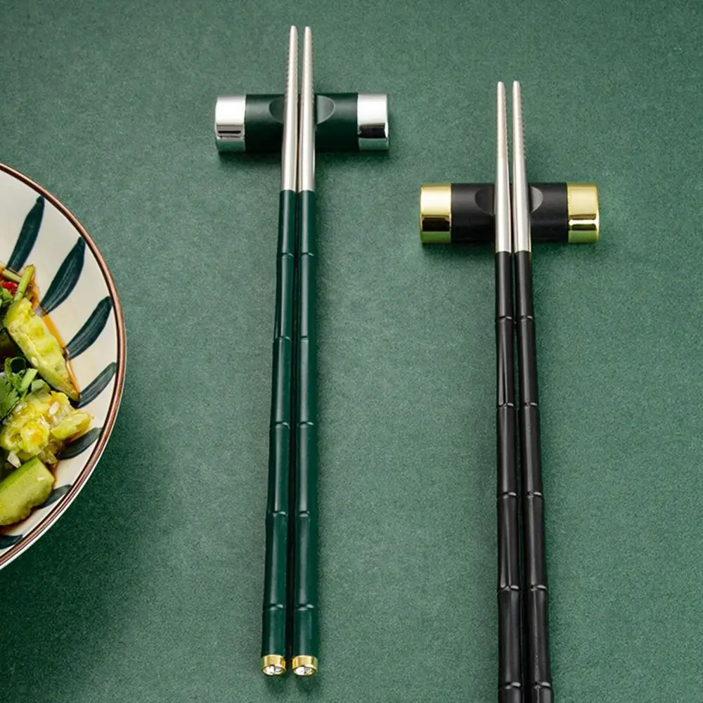 

Lightweight for Home Non-Slip 304 Stainless Steel Hotel Restaurant Healthy Metal Chopsticks Tableware Kitchen Tool Chopsticks