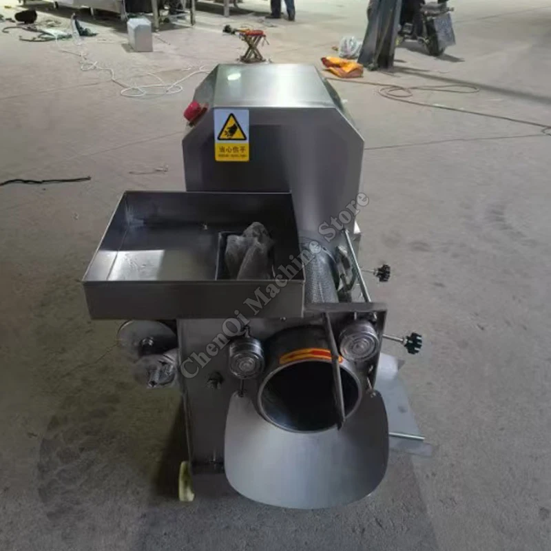 어류 육류 채취 기계 상업용 대규모 304 스테인리스 스틸 완전 자동 생선 뼈 제거 기계