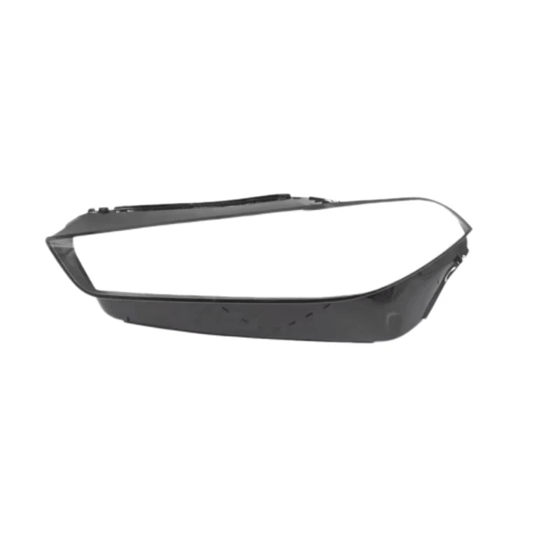 For 2023 High Sales for BMW Headlight Cover for X5 X6 G05 G06 Black Edged Transparent Glass Surface New Condition